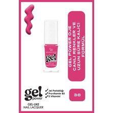 Golden Rose Gel Power Gel-Like Nail Lacquer - No: 38 - Jel Parlaklığında Oje
