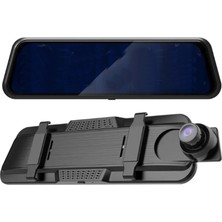 Gaman PRS-SP13 1080P 9.66'' Aynaya Takılan Araç Içi Kamera + Geri Görüş Kamerası Hediye ( Türkçe Menü )