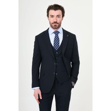 MCR Düz Slim Fit Mono Yaka Erkek Takım Elbise