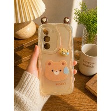 MMP Shop Xiaomi Redmi 15 Uyumlu Kamera Korumalı Darbe Emici Kenarları Dalgalı Kılıf