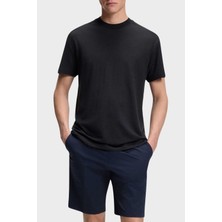 Boss Pamuklu Regular Fit Logo Detaylı Bisiklet Yaka T Shirt Erkek T Shirt 50559320 402