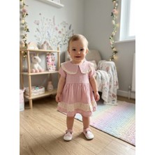 Butik Kız Bebek %100 Pamuklu Müslin Elbise