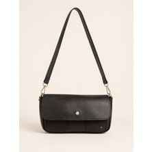 Şık Siyah Omuz & Çapraz Çanta – Minimal Tasarım, Maksimum Kullanım