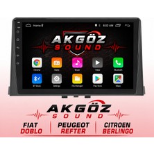 GÖZA-X Fıat Doblo  Peugeot Refter  Cıtroen Berlıngo Multimedya Çerçevesi  10 Inç Soketli