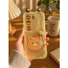 MMP Shop Vivo V29 Uyumlu Kamera Korumalı Darbe Emici Kenarları Dalgalı Kılıf