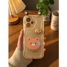 MMP Shop Infinix Hot 30i Uyumlu Kamera Korumalı Darbe Emici Kenarları Dalgalı Kılıf