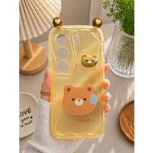 MMP Shop Tecno Camon 40 Uyumlu Kamera Korumalı Darbe Emici Kenarları Dalgalı Kılıf