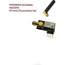 Egne 433.92MHZ Fsk/gfsk Rf Verici Seti (NTX05RSA4-SET)