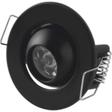 Mikasso 1,5W Power LED Ufo Spot (Satin Kasa) (Günışığı)
