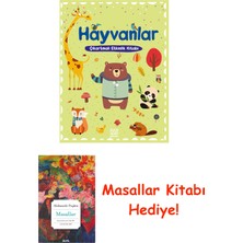 Mundi Çocuk Hayvanlar Çıkartmalı Etkinlik Kitabı + Masallar