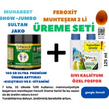 Feroxit Show Jumbo  Üreme Seti 100 gr Kızıştırıcı ve Yumurta ARTTIRICI125 ml Muhteşem 2li Tumurtlatır Üretir Kızıştırır