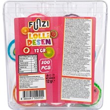 Funzi Karışık Meyveli Lolli Şekerleme 12GR x 100 Adet