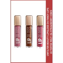 Unfilter Beauty Unfılter Beauty Lıpgloss 04 Fancy Lıps+10 Toffee Melt+36 Strawberry Vıbes