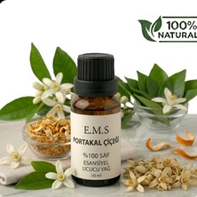 E.M.S %100 Saf Aromaterapi Portakal Çiçeği Esansiyel Uçucu Yağı 10 Ml.