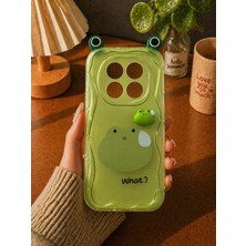 MMP Shop Xiaomi Note 14 Pro 4g Uyumlu Kamera Korumalı Darbe Emici Kenarları Dalgalı Kılıf
