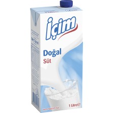 Ülker İçim Yarım Yağlı Süt 1 lt Yerli Üretim Doğal Özellikleriyle Sağlıklı Seçim