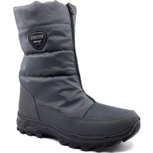 Scooter Z5547TG Gri Su Geçirmez Kadın Bot Gore-Tex Dış Materyal 3,5 cm Topuklu Model