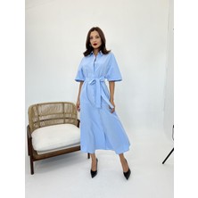 Alyn Wear 5318 Elbise-Mavi