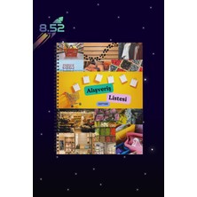 Sekizelliiki Alışveriş Listesi Defteri