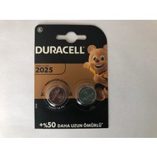 Duracell 2025 Pil  2li