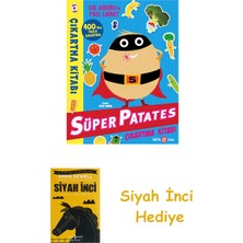 Beta Kids Süper Patates Çıkartma Kitabı + Siyah Inci