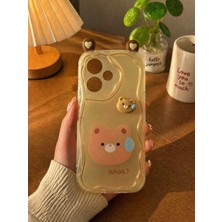 MMP Shop Infinix Hot 30 Uyumlu Kamera Korumalı Darbe Emici Kenarları Dalgalı Kılıf