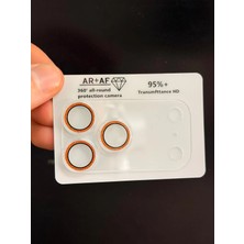 Miscase iPhone 17 Pro Max Şeffaf Tam Kapatan Taşlı Lens Koruyucu