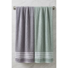 Asev Tekstil 2lı 70X140 Banyo Havlusu