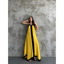 Alyn Wear Askılı Maxi Boy Elbise