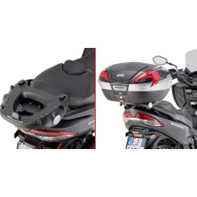 Suzuki Burgman 400 (06>25) Arka Çanta Taşıyıcısı (Givi SR3115)