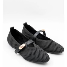 Park Moda Kadın Tokalı Triko Babet Pm 566 - K1502/1
