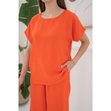 Alyn Wear Oranj T-Shirt ve Pantolon Takım