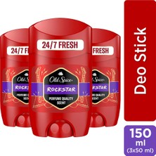 Old Spice Rockstar Erkek Deodorant Stick 50 ml X3