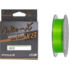 RYUJI Ryujı Wınx X8 150M Chartreuse Ip Misina