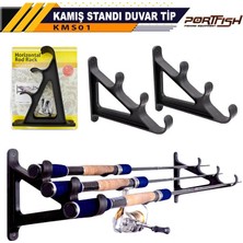 Port Fish Portfish Kamış Standı Duvar Tip