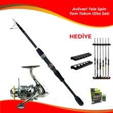Fujin Ryuji Rock Fish 228 cm 3-16 gr Tele Spin - Avlivari Yumoshi 3000 Metal 13+1 Bb Tam Takım Lrf Olta Seti