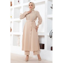 Missvalle Inci Detaylı Takım Bej 19360