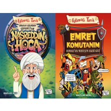 Eğlenceli Bilgi Yayınları Dünyayı Güldüren Süperstar - Nasreddin Hoca ve Emret Komutanım - Osmanlının Muhteşem Askeri Gücü (Mazlum Akın)