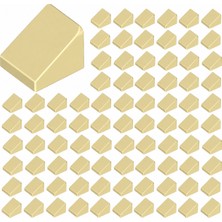 LEGO Yedek Parçalar: Slope: 100 Adet 1X1X2/3 Krem - Tan 54200