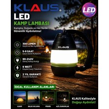 Klaus LED Kamp Lambası