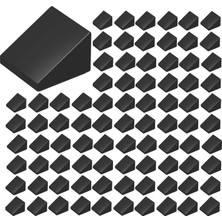 LEGO Yedek Parçalar: Slope: 100 Adet 1X1X2/3 Siyah - Black 54200
