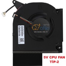 Afila Hp Omen Gaming 16-WF0025NT Uyumlu Notebook Cpu, Işlemci Fanı - 5V - Tip-2