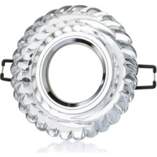 3 Adet Cata Ct 6600 Gardenya LED Efektli Dekoratif Cam Spot Kasası GU10 Duy 3200K Gün Işığ
