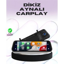 Masa Dostu Gece Görüşlü Araç Dikiz Aynası Kamera Park Monitörlü Tdms-07