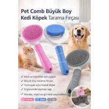Generic Pet Comb Büyük Boy Kedi Köpek Tarama Fırçası