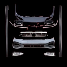 Wisco Volkswagen Passat B8.5 R-Lıne 20- (14-18 Passat B8 Için) Tampon Seti Komple 3G0807217 Wısco