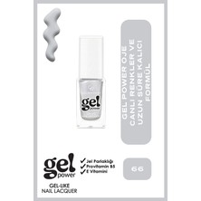 Golden Rose Gel Power Gel-Like Nail Lacquer - No: 66 - Jel Parlaklığında Oje