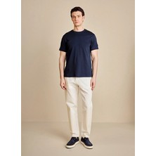 Brooks Brothers Lacivert Erkek Standart T-Shirt BBSS26MTS002