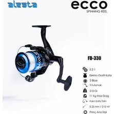 Alesta Ecco FD-350 5000 Cnc Kol 3bb Misinalı Olta Makinası