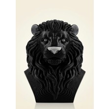 Premium 3D Aslan Büst Figürlü Araç Kokusu